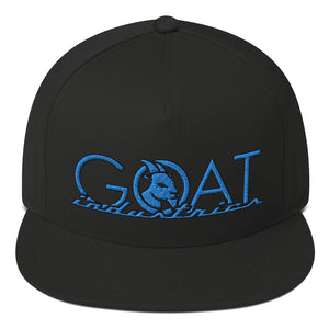 BLUE LOGO FLAT BILL