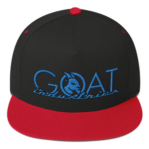 BLUE LOGO FLAT BILL