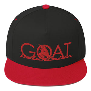 RED LOGO FLAT BILL