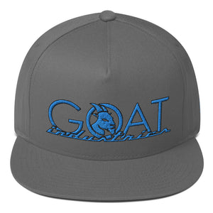 BLUE LOGO FLAT BILL