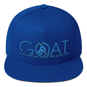 BLUE LOGO FLAT BILL