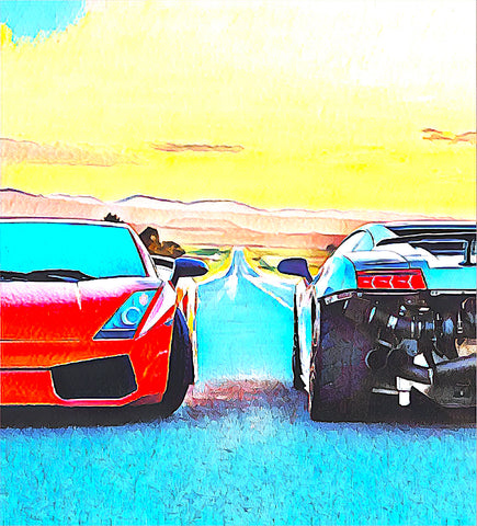 Lambo Digital Poster - 13 - The GOAT Giveaway