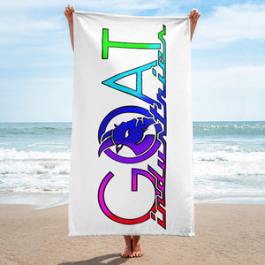 Rainbow GOAT Towel - The GOAT Giveaway