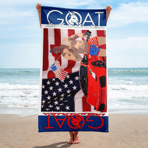 RWBlue GOAT Beach Towel - The GOAT Giveaway