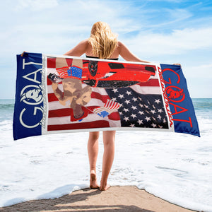 RWBlue GOAT Beach Towel - The GOAT Giveaway